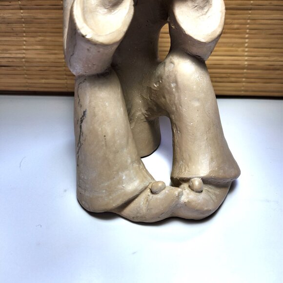 Clown Figurine Austin Production Boy Vintage 1980 Jester Clown Boy Sculpture - Picture 4 of 9